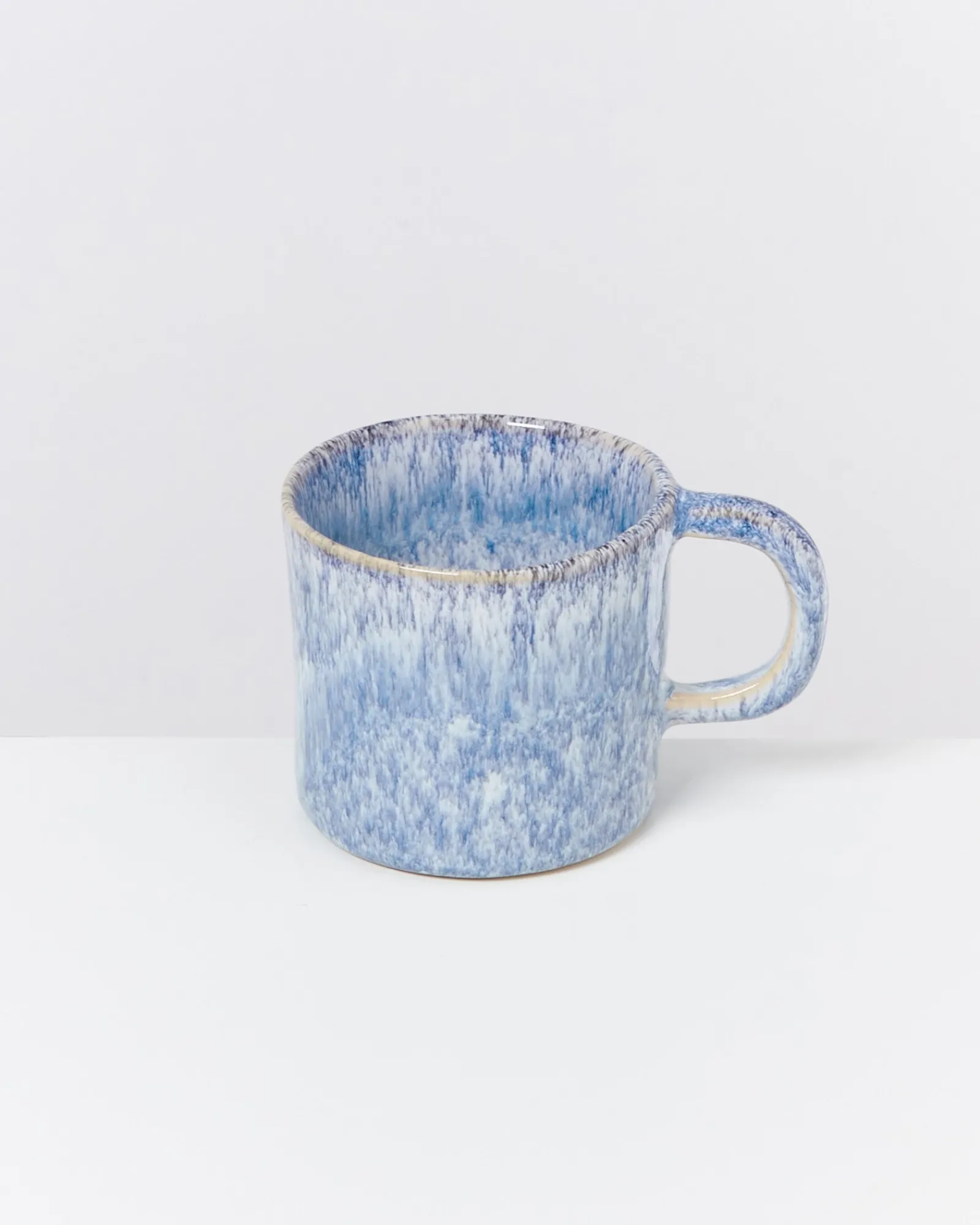 Motel a Miio Cordoama - Set Of 4 Mugs Small Blue Speckled speckled blue