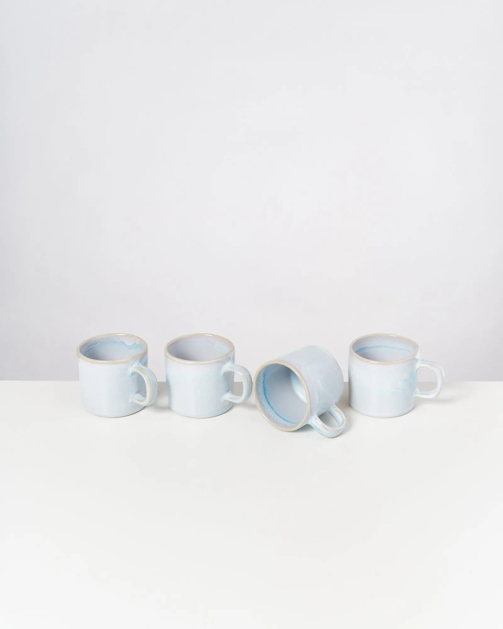 Clearance Motel a Miio Cordoama - Set Of 4 Mugs Small azure