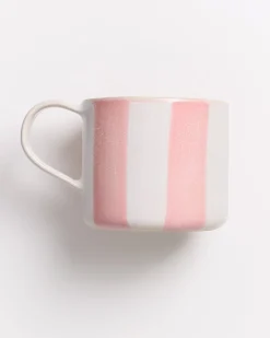 Best Motel a Miio Costeira Nódoa Tasse Gestreift rosa weiß