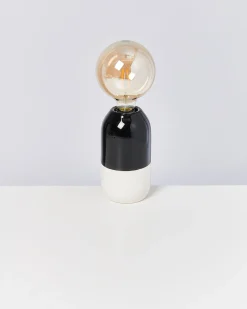 Discount Motel a Miio Farol - Lamp Black White black-and-white