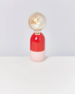 Hot Motel a Miio Farol - Lamp red rose