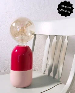 Hot Motel a Miio Farol - Lamp red rose