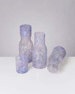 Outlet Motel a Miio Joia - Decanter Drops Blue Lilac blau lila