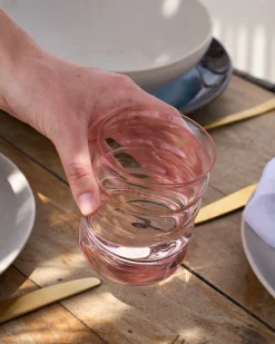 Online Motel a Miio Joia - Glass Large Bubble pink opal