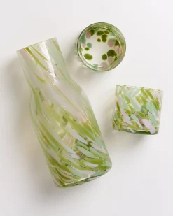 Discount Motel a Miio Joia - Glass Small Drops Green Pink grün rosa