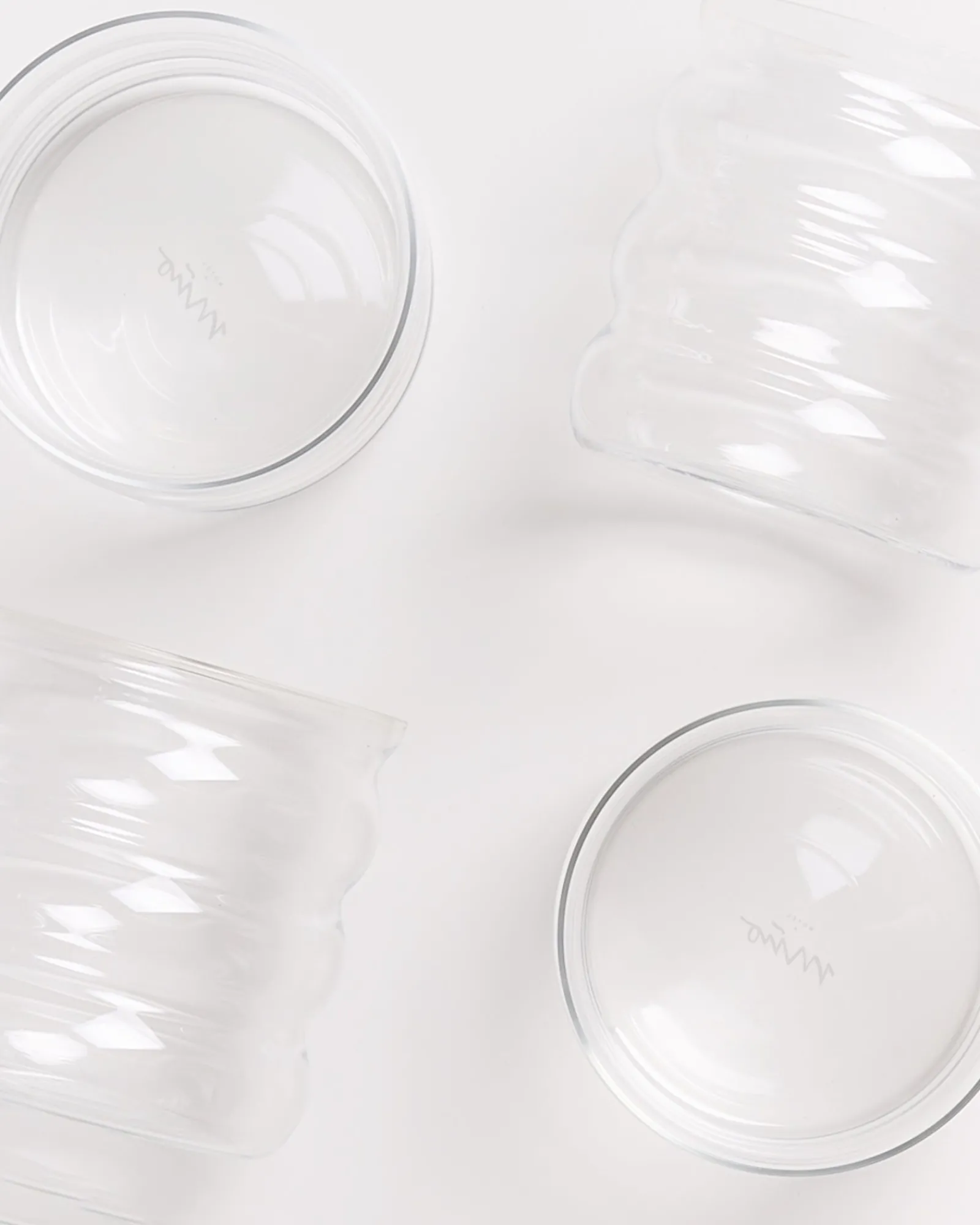 Online Motel a Miio Joia - Set Of 4 Glasses Bubble Classic transparent