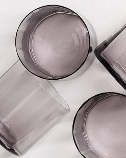 Outlet Motel a Miio Joia - Set Of 4 Glasses Flower e amethist