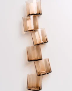 Best Motel a Miio Joia - Set Of 6 Glasses Flower bronze