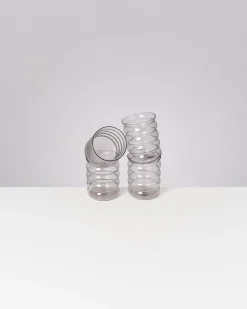 Hot Motel a Miio Joia - Set Of 4 Glasses Large Bubble e amethist