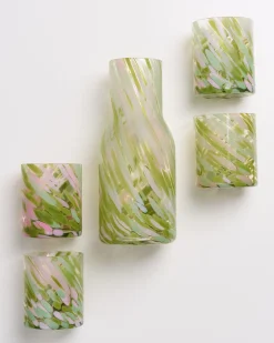 Online Motel a Miio Joia Drops - Set Of 5 Pieces Big Green Pink grün rosa