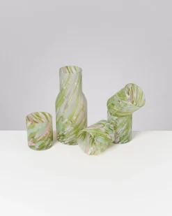 Online Motel a Miio Joia Drops - Set Of 5 Pieces Big Green Pink grün rosa