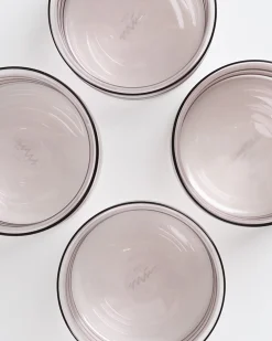 Motel a Miio Joia 4er Set Glas Bubble amethist