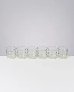 Online Motel a Miio Joia 6er Set Glas Bubble smaragd