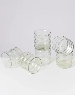 Online Motel a Miio Joia 6er Set Glas Bubble smaragd