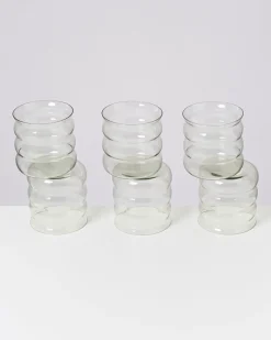 Online Motel a Miio Joia 6er Set Glas Bubble smaragd