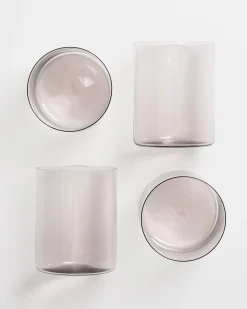 Online Motel a Miio Joia 4er Set Glas Groß amethist