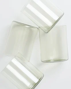 Discount Motel a Miio Joia 4er Set Glas Groß smaragd