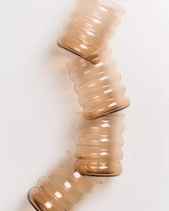 Best Motel a Miio Joia -Set Of 4 Glasses Large Bubble bronze