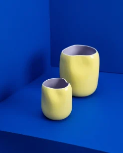 Outlet Motel a Miio João Vase L Yellow Lilac gelb lila