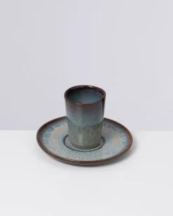 Discount Motel a Miio Madeira - Espresso Saucer grünblau