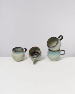 Clearance Motel a Miio Madeira - Set Of 4 Mugs Big grünblau