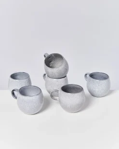 New Motel a Miio Mae - Set Of 6 Mugs Big Grey Gray