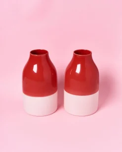 Hot Motel a Miio Marisa Vase - red rose