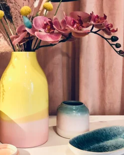 Outlet Motel a Miio Marisa Vase - yellow rose