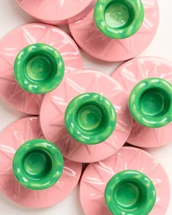 Outlet Motel a Miio X Isis-Maria Brisa Candleholder Pink Blue rosa blau