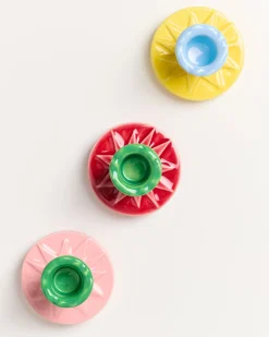 New Motel a Miio X Isis-Maria Brisa Candleholder Red Blue rot blau