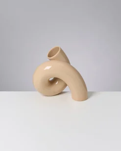 Outlet Motel a Miio X Ju Schnee Viparita Vase L cappuccino