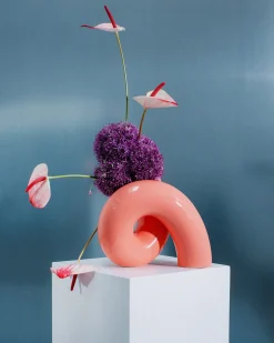 Outlet Motel a Miio X Ju Schnee Viparita Vase L pink