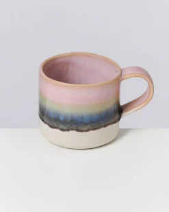 Sale Motel a Miio Nódoa - Mug Dipped pink green