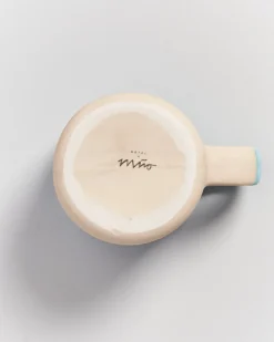 New Motel a Miio Nódoa - Set Of 4 Mugs blue dipped