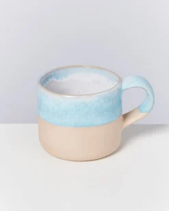 New Motel a Miio Nódoa - Set Of 4 Mugs blue dipped