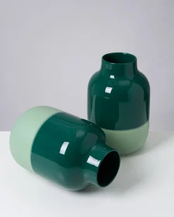 Sale Motel a Miio Nuno Vase L - darkgreen sage