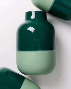 Sale Motel a Miio Nuno Vase L - darkgreen sage