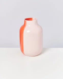 Online Motel a Miio Nuno Vase L - Half Coral Rose half coral rosé