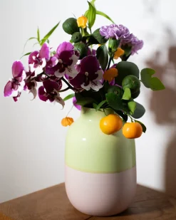 Online Motel a Miio Nuno Vase L lime rose