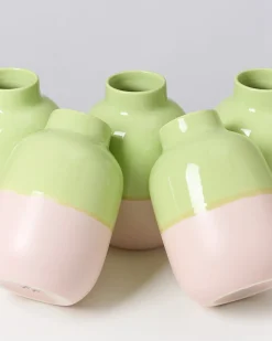 Clearance Motel a Miio Nuno Vase M - lime rose
