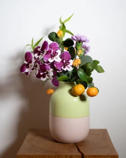 Clearance Motel a Miio Nuno Vase M - lime rose