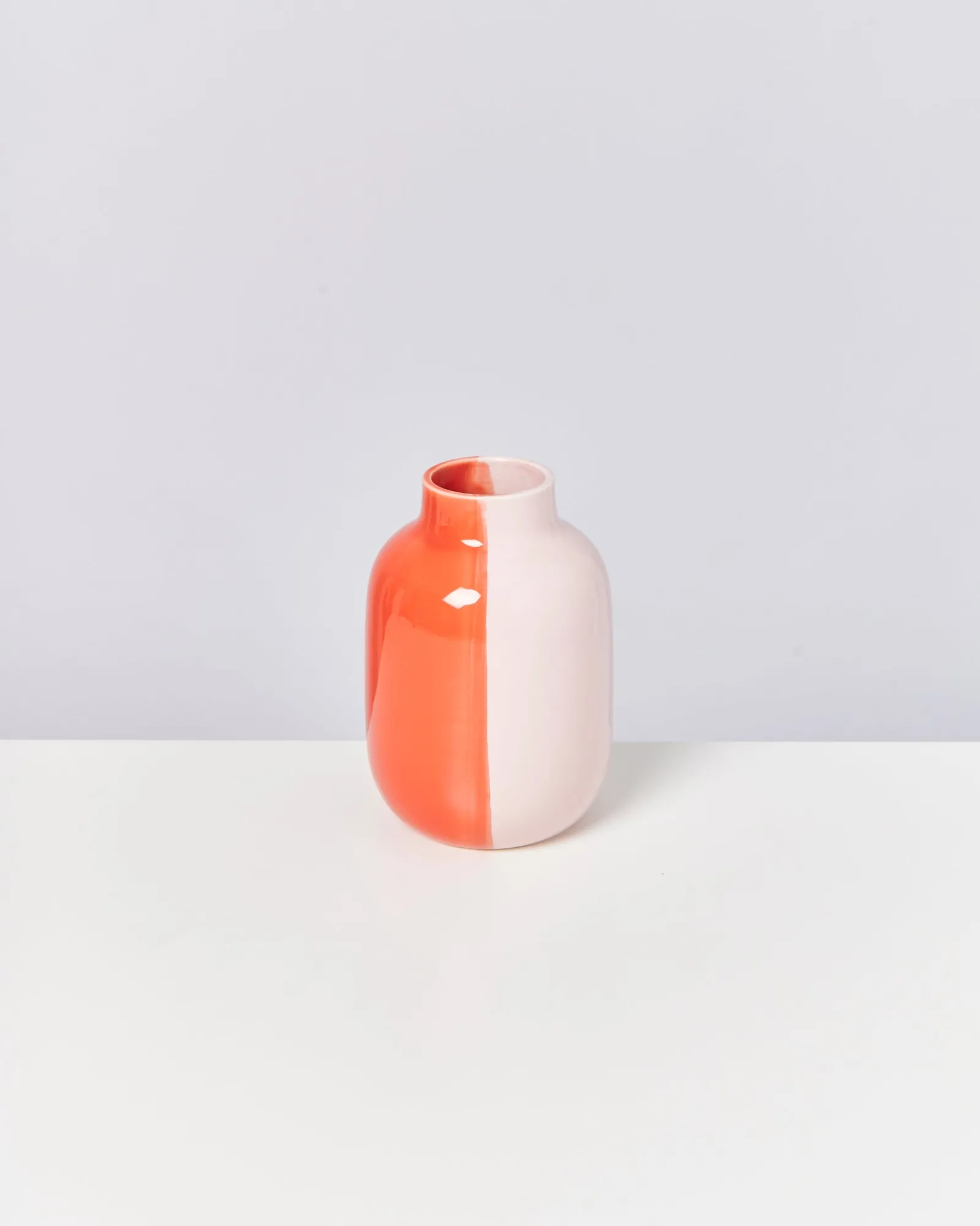 Clearance Motel a Miio Nuno Vase M - Rose Coral half coral rosé