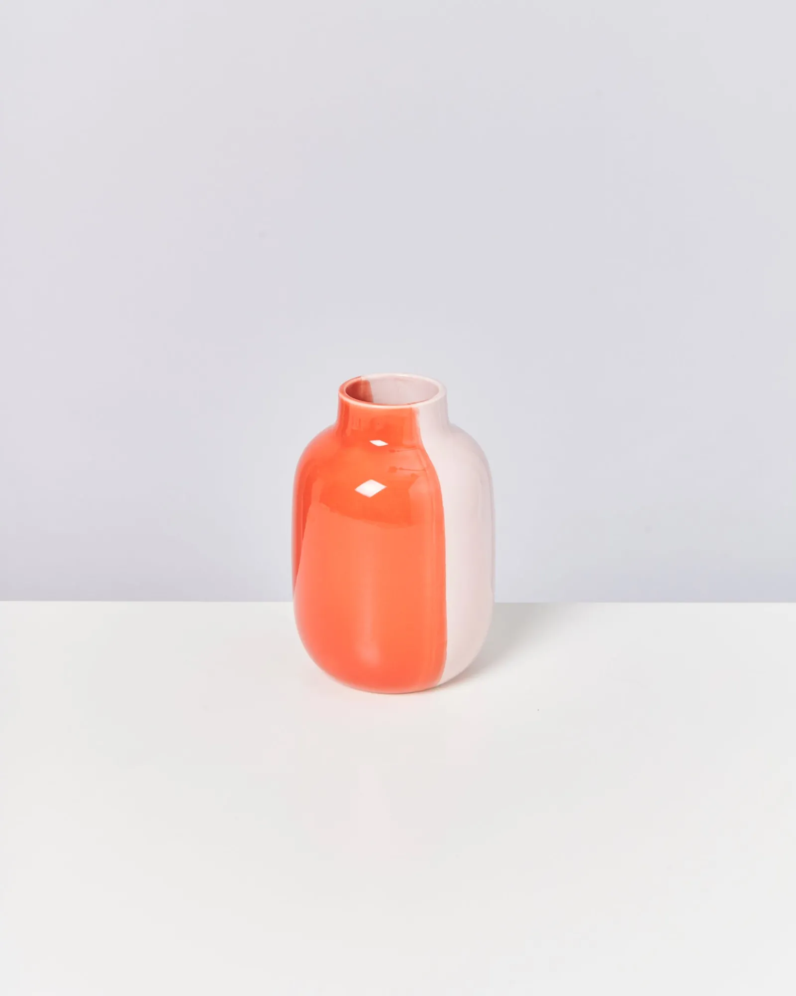 Clearance Motel a Miio Nuno Vase M - Rose Coral half coral rosé
