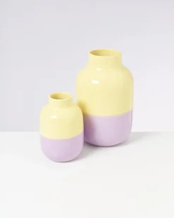 Outlet Motel a Miio Nuno Vase M - Yellow Lilac yellow purple