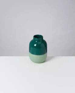 Clearance Motel a Miio Nuno Vase M darkgreen sage