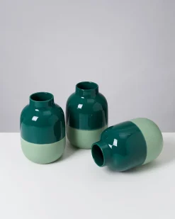 Clearance Motel a Miio Nuno Vase M darkgreen sage