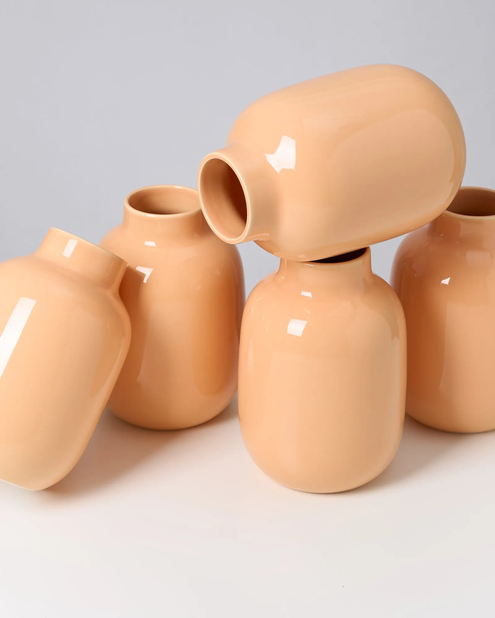 Online Motel a Miio Nuno Vase M peach