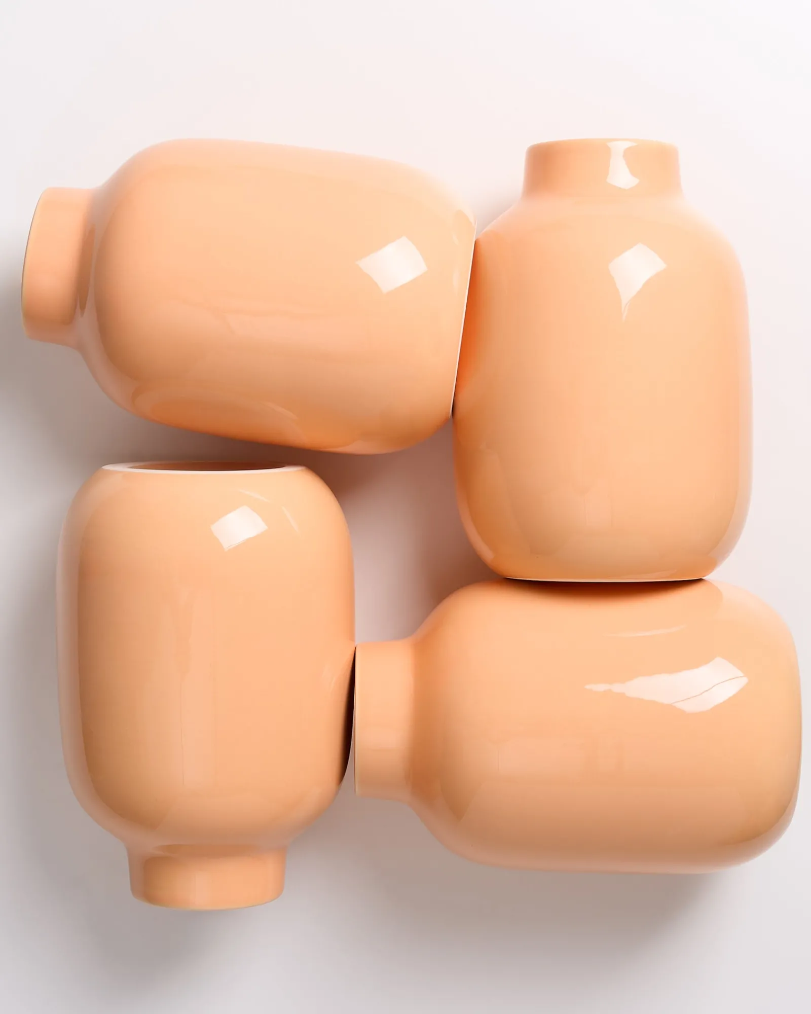 Online Motel a Miio Nuno Vase M peach