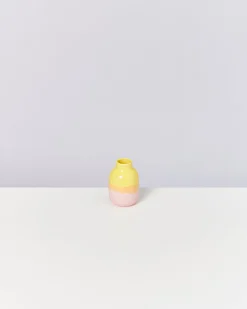 Motel a Miio Nuno Vase S - Yellow Rose gelb rosé