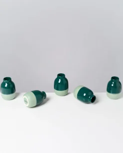 Clearance Motel a Miio Nuno Vase S darkgreen sage